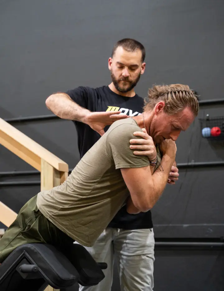 Brian Murray and Andres Ubach at Motive Training